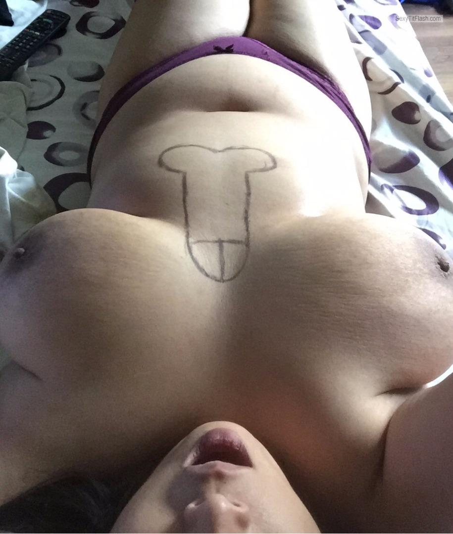My Very big Tits Topless Leeann